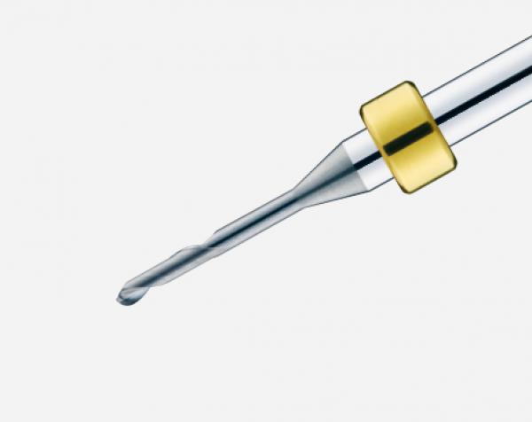 1IME (1날 PMMA / PEEK / WAX 가공용 리브 볼 엔드밀)
