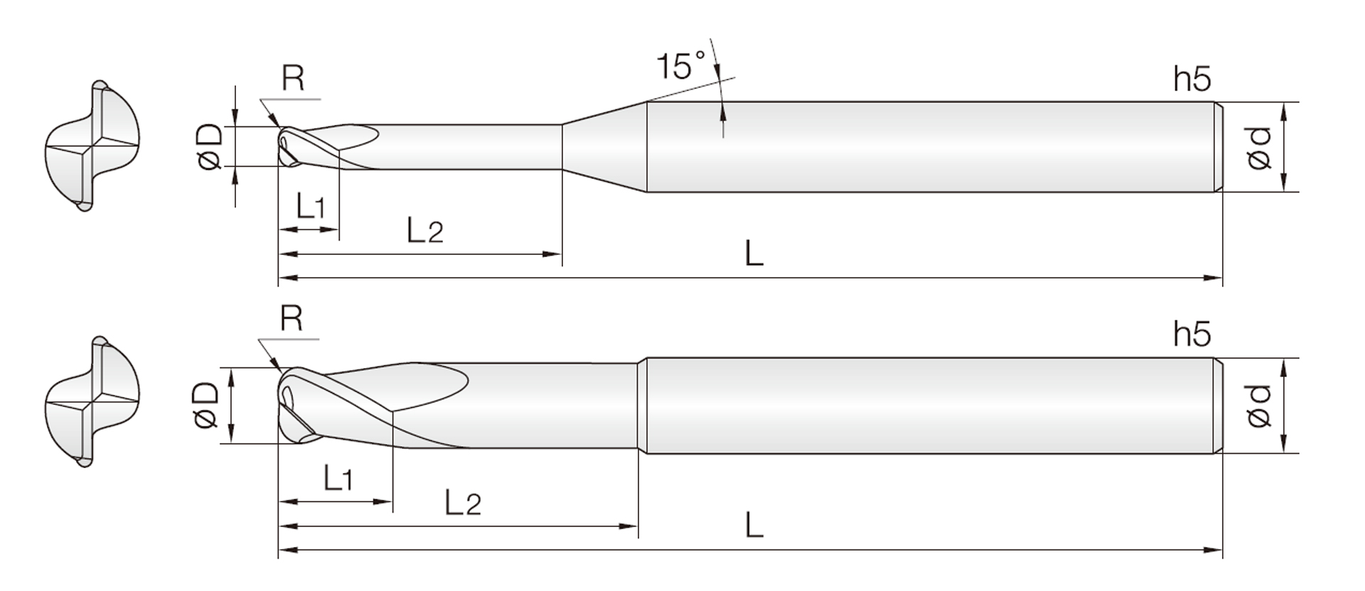 2COR (Rippen-Torusfräser)