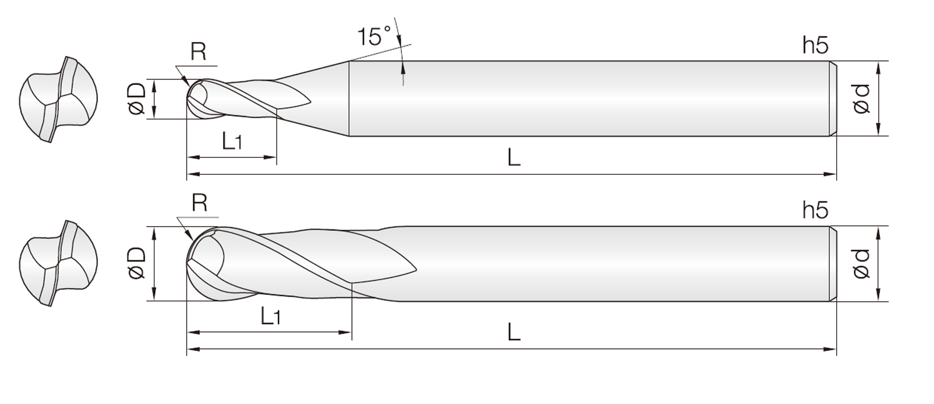 2MBE (universell Kugelfräser)