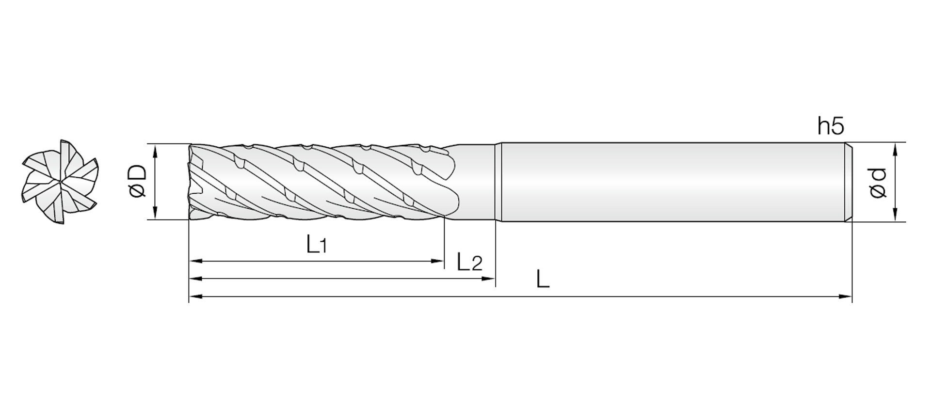 5&6TROE (for Trochoidal Milling End mills)